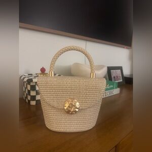 ALDO Raffia Bag